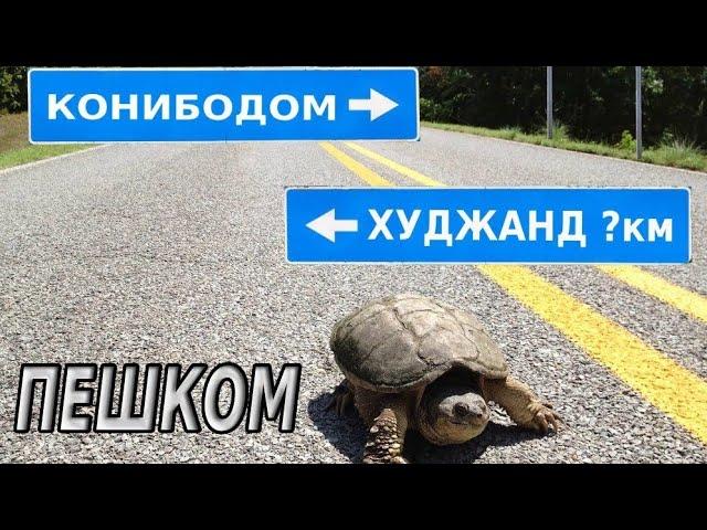 Конибодом то Худжанд (пиёда?)