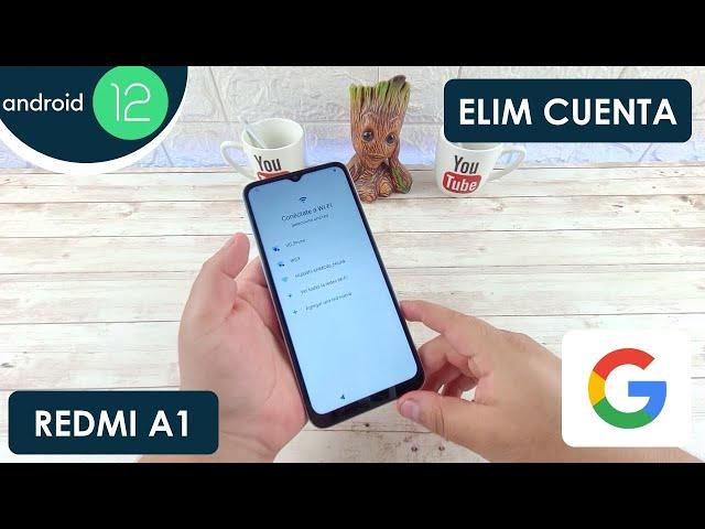 Eliminar Cuenta de Google Xiaomi Redmi A1 | Android 12