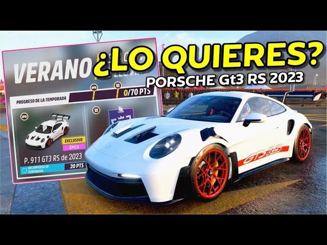 I Help You Quickly Unlock the New Porsche 911 GT3 RS 2023 #forzahorizon5