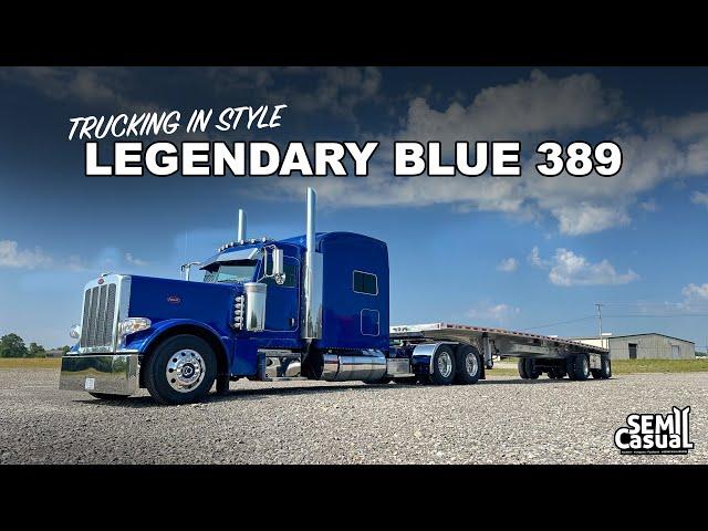 Trucking in Style with this Peterbilt 389