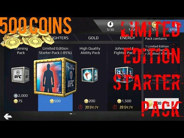 EA SPORTS UFC Mobile - Limited Edition Starter Pack Opening!