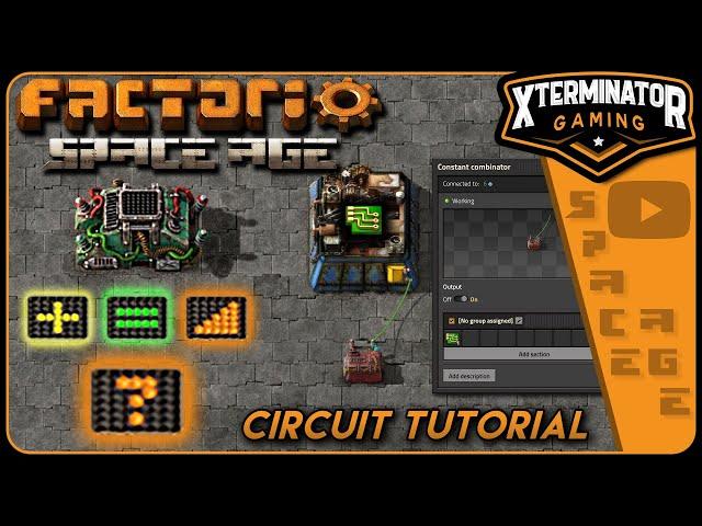 Factorio 2.0 Circuit Network Tutorial ️ : Basics to Intermediate - Automate Your Factory!