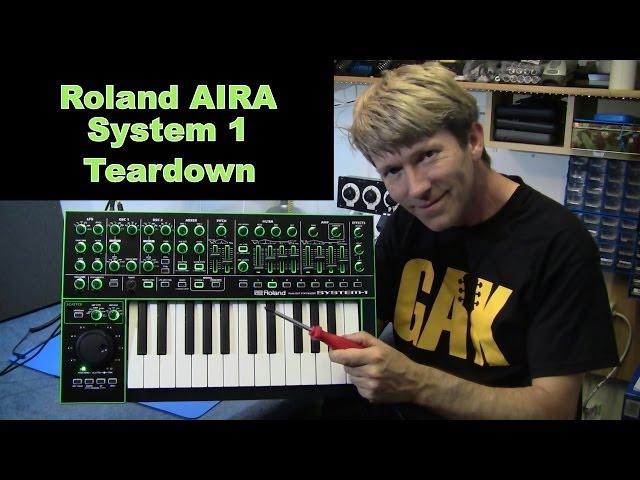 MF#29 Roland AIRA system 1 Teardown & a look inside