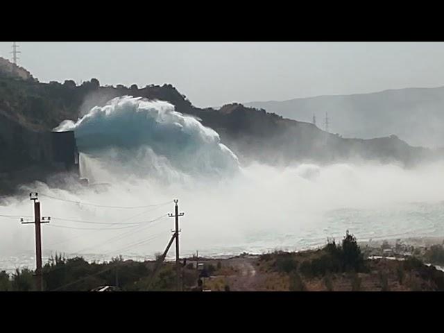 Водопад город Нурек