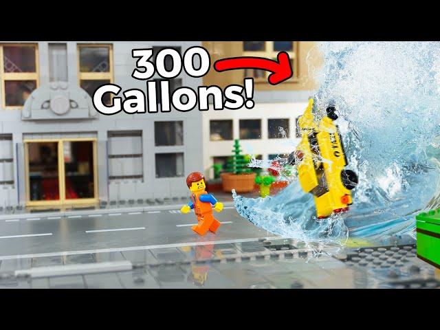 I Flooded my LEGO CITY...