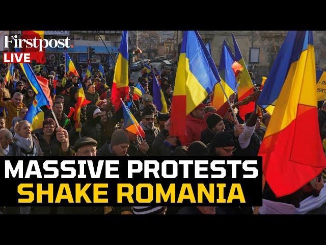 Romania Protests LIVE: Far-Right Supporters Protest as Romania Presidential Election Annulled