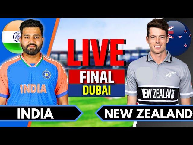 India vs New Zealand, Final | Live Cricket Match Today | IND vs NZ | Champions Trophy, Last 14 Overs