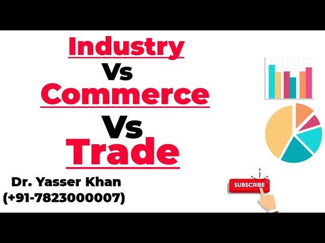 Industry Vs Commerce Vs Trade | Industry | Commerce | Trade | Business Studies | Economics | UPSC