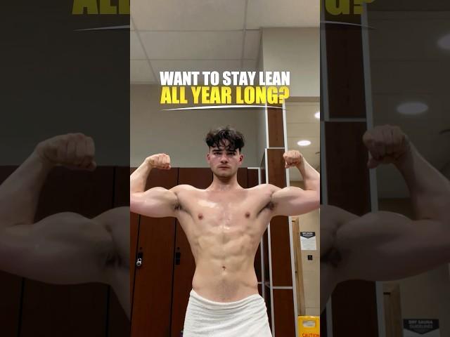 Wanna stay lean all year long, follow these steps. #staylean #gettinglean #nutrition #bodybuilding