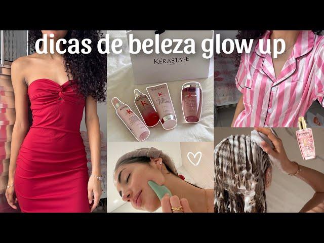 dicas de beleza *GLOW UP imediato* | cabelo, corpo, pele, cilios sozinha em casa