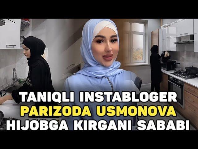  TANIQLI INSTABLOGER PARIZODA USMONOVA HIJOBGA KIRGANI SABABI YANGI UYINI KO'RSATDI