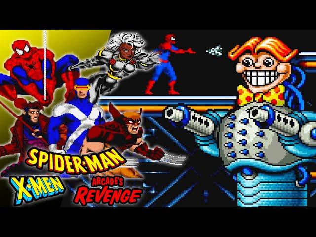 Spider-Man and the X-Men in Arcade's Revenge (SNES) - Longplay