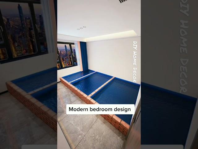 Modern bedroom design