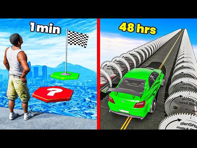 30 minute vs 48 hour challenge in GTA 5