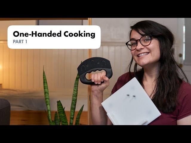 Adaptive Equipment for One Handed Cooking After Stroke