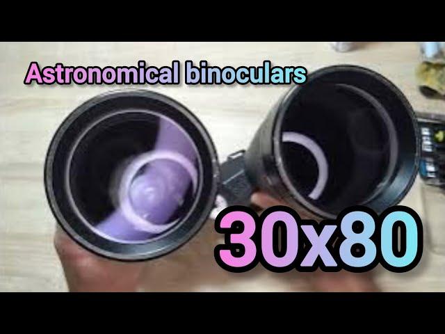 Old Astronomical binoculars Hilkinson 30x80 Step-by-Step Guide