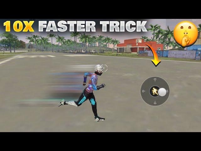 Free Fire New Movement Trick  10X Faster Settings ️ فري فاير | خدعة زيادة السرعة بعد التحديث !