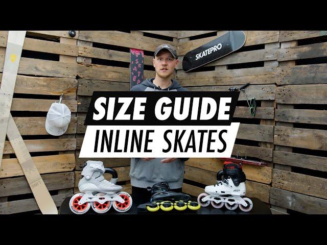 How to Choose Inline skates & Skates Size Chart | SkatePro Beginners’ Guide