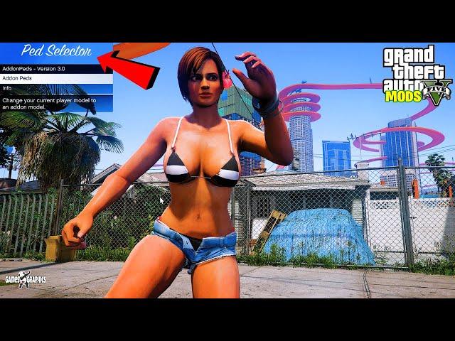 How To Install AddonPeds (2024) GTA 5 MODS