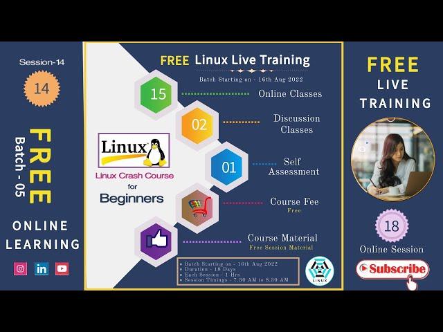 Free Linux Live Training_Batch05_Session-14 | Linux Live Training