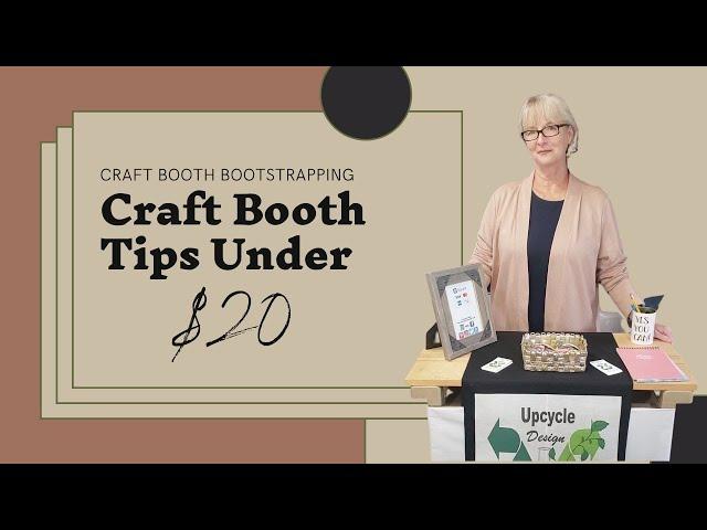 7 SIMPLE $$ Budget-Friendly Display Ideas for Your Next Craft Booth