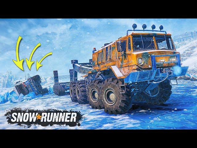 ЭТО ИМБА и ТОЛЬКО НА НЁМ МОЖНО ПРОЙТИ ЭТУ КАРТУ. SNOWRUNNER - АМУР