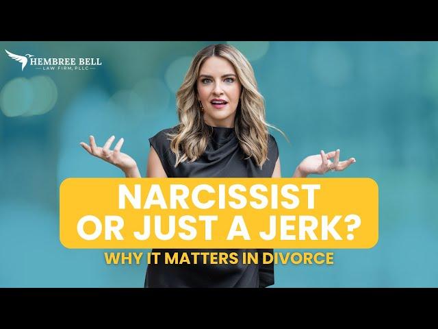 Divorce Law: Understanding Narcissism in Legal Proceedings