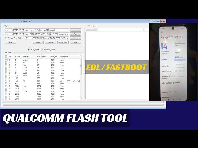 Qualcomm flash tool | edl 9008/fastboot Mode | The best ever 2024