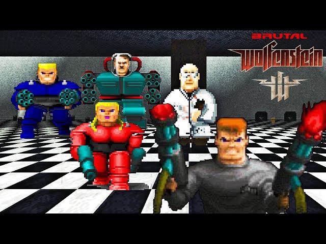 BRUTAL Wolfenstein 3D 6.0 - The Bosses Showcase