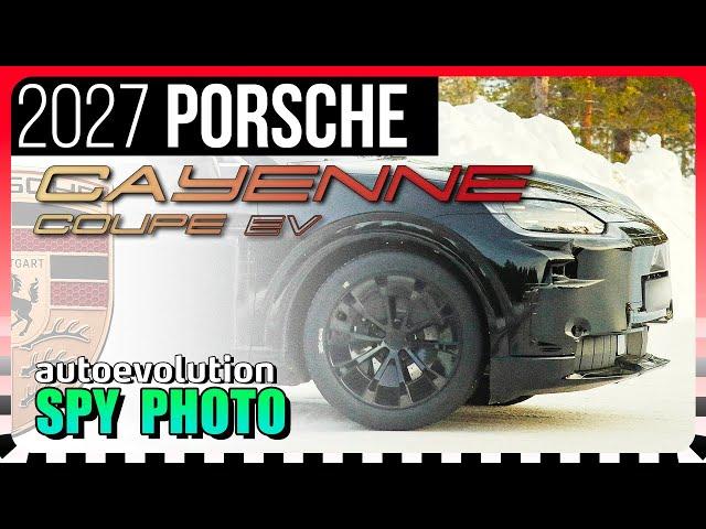 2027 Porsche Cayenne Coupe EV // SPY SHOTS