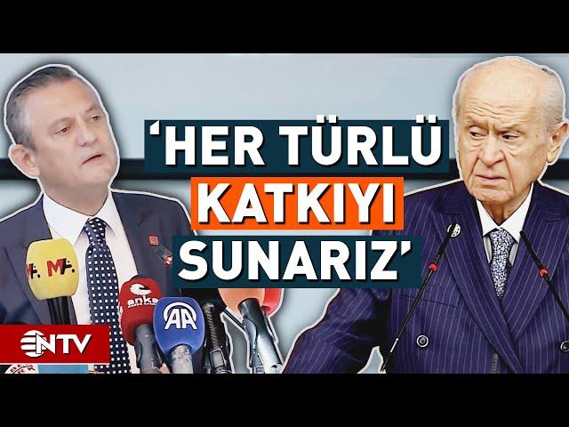 Özgür Özel'den Devlet Bahçeli'nin Öcalan Çağrısına Yanıt | NTV