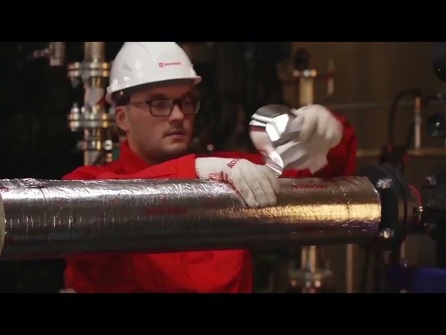 Монтаж навивных цилиндров ROCKWOOL