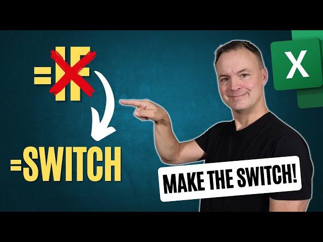 Say Goodbye to IF Statements in Excel with SWITCH