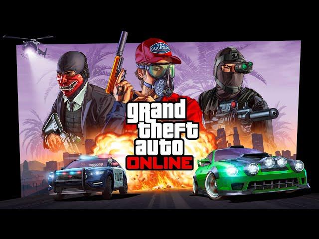 MuqriBlue Streams Grand Theft Auto V (5) Online (PS4 Version) (PlayStation 5/PS5) Livestream