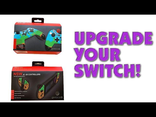 Gioteck WX4 Premium Nintendo Switch Controller & NSW JC-20 Joy-Con Controllers Review