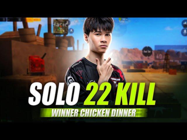 PUBG Mobile : FAZE.ONZENXS HIGHLIGHTS SOLO 22 KILL!!! IN MIRAMA