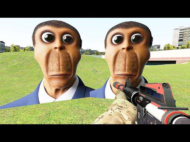 Реалистичный ОБУНГА гоняется за нами Obunga NEXTBOT GMOD ► Garry's Mod