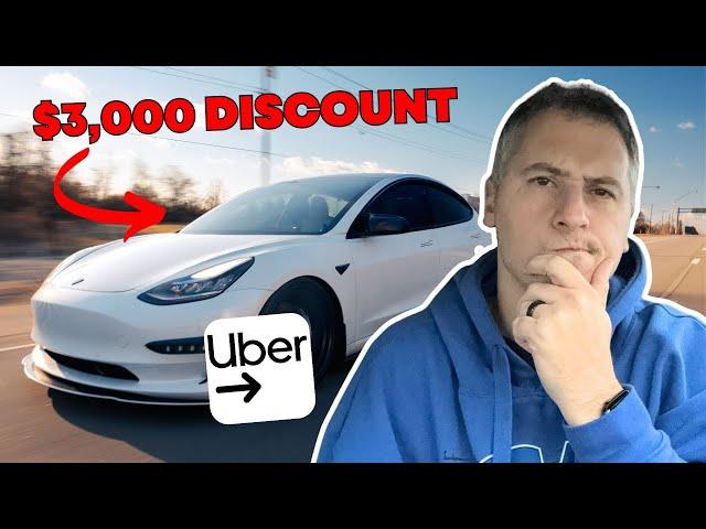 Uber Partners With Tesla To Offer Drivers $3000 Discount