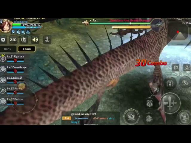 Dragon Nest M (Sea) - Tanker Spirit Dancer, Sea Dragon Stage 6, Saphitera