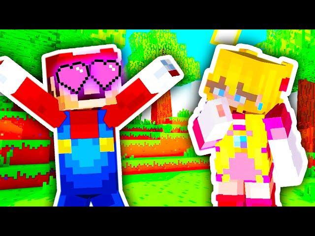 Mario And Princess Peach Play Minecraft #5