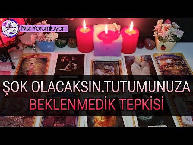 AKLINDAKİ KİŞİ  ŞOK OLACAKSIN .TUTUMUNUZA BEKLENMEDİK TEPKİ.#tarotfalı #keşfet