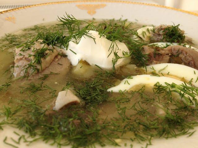 Зеленый Борщ - Секрет Приготовления Вкусного Борща (Щавелевый Суп) | Green Borsch, Sorrel Soup