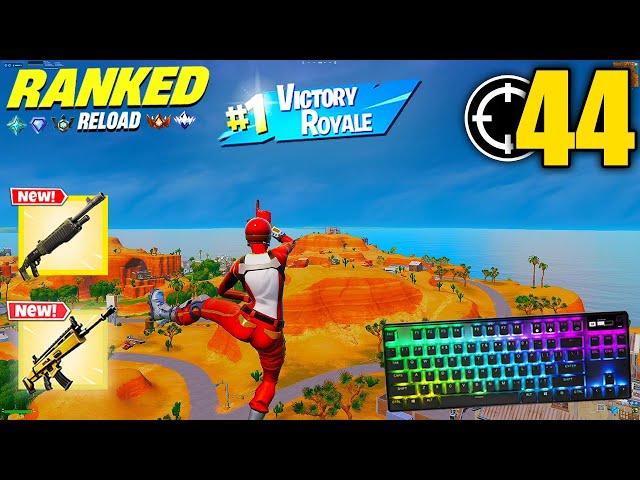 Apex Pro TKL ASMR  44 Kills Ranked Reload  Satisfying Keyboard OG Fortnite Reload 540 FPS 4K