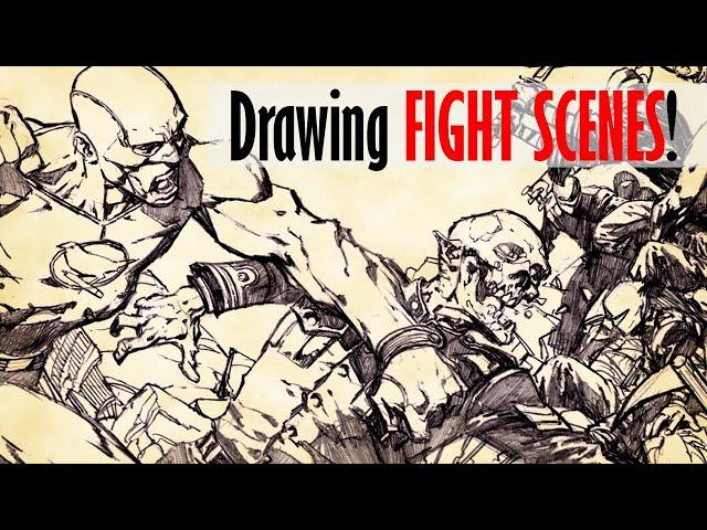 Drawing Fight Scenes for Comics