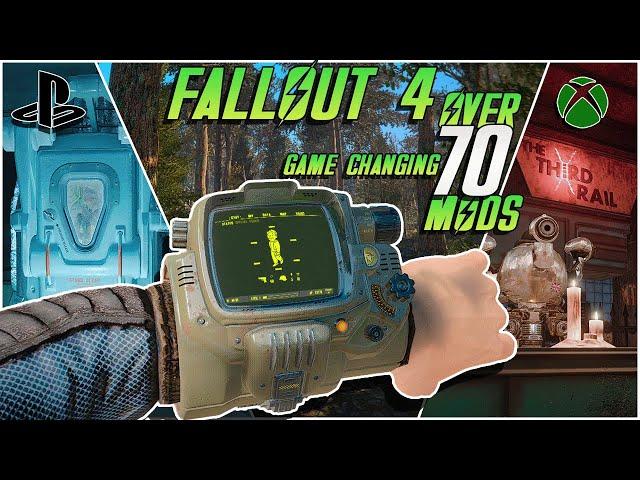 75 ESSENTIAL Fallout 4 Mods you SHOULD be using in 2024! Xbox and PC