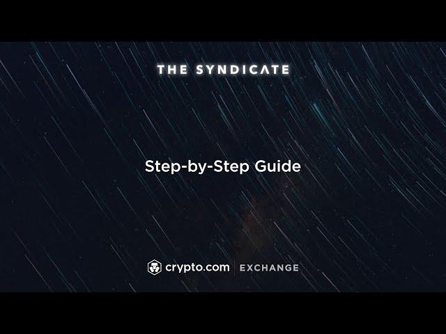 The Syndicate: Step-by-Step Guide