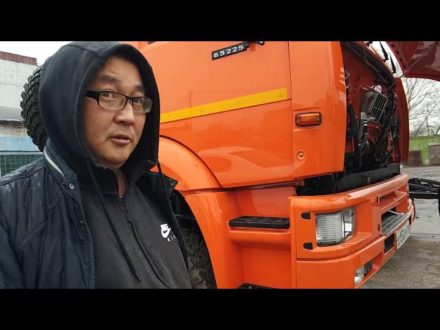 Truckers from Yakutia choose a KAMAZ tractor for the Zimnik / KAMAZ 65225 improvements