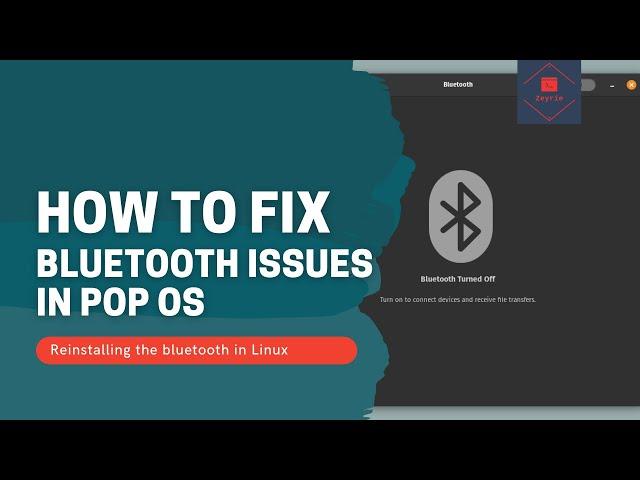 How to enable Bluetooth in Linux | How to fix Bluetooth in Linux | Bluetooth not turning ON