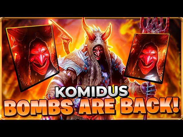 The Best Bomber?! Komidus Darksmile Showcase Raid: Shadow Legends [Test Serve]