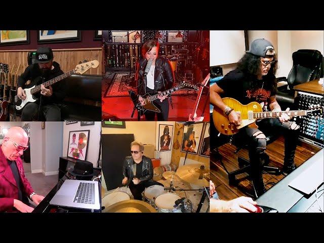 "Come Together" with Lzzy Hale, Slash, Gilby Clarke, Linda Perry, Blasko, Matt Sorum and Mike Garson